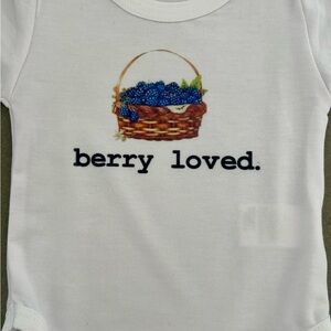 Berry loved baby bodysuit | multiple sizes